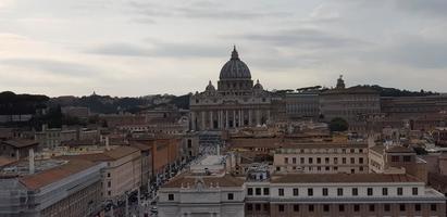vista della città del vaticano foto