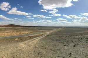 Marocco deserto strada paesaggio foto