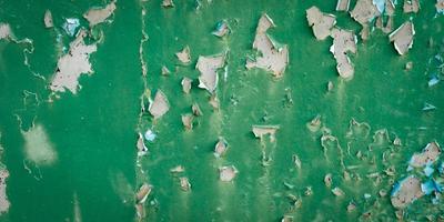 panorama grunge superficie verde metallo struttura e sfondo con copia spazio foto