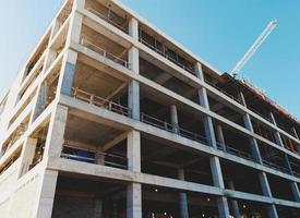 costruzione azienda costruire un' nuovo grande edificio foto