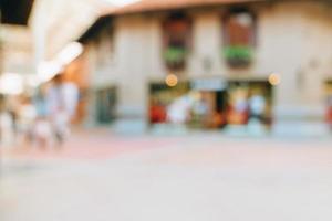 astratto sfocatura sfondo folla persone nel shopping centro commerciale per sfondo, Vintage ▾ tonica. foto