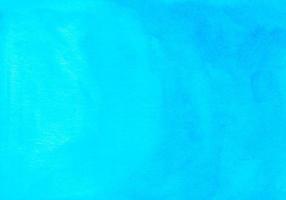 acquerello leggero blu sfondo la pittura. acquerello luminosa cielo blu macchie su carta. foto