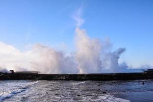 onde nel il oceano foto