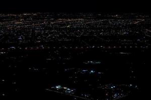 città di notte foto