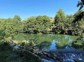 un' Visualizza di il fiume tema a ludlow foto