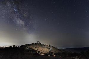 la via lattea e il mulino a vento foto