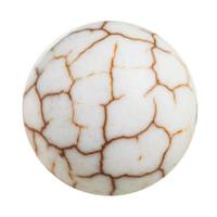 palla a partire dal Cracked cacholong minerale pietra preziosa foto