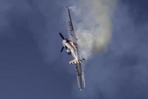 settembre 3 2022. toronto, ontario. un' pilota esegue acrobazie a il annuale spettacolo aereo vicino il cne. foto