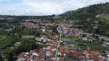 Visualizza di città luce del giorno Indonesia foto