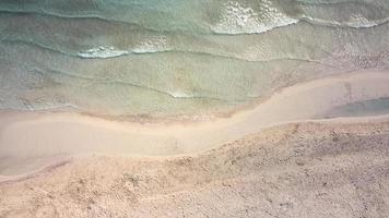 aereo Visualizza naturale Paradiso spiaggia nel il mediterraneo, sa coma maiorca, baleari isole foto