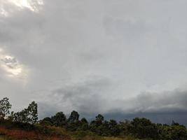 paesaggio, colline, isola di Borneo foto