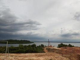 paesaggio, nuvole e fiume, Borneo isola foto