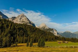 Visualizza di il Alpi montagna Austria. foto