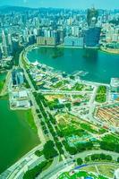 vista aerea della città di Macao, Cina foto