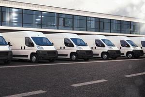 la logistica camion flotta foto