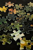 colorato puzzle pezzi foto