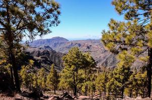 panoramico paesaggio su tenerife, canarino isole, Spagna foto