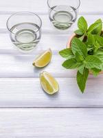 ingredienti freschi del mojito foto