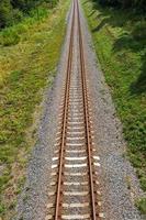 Visualizza di ferrovia foto