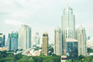 priorità bassa defocused astratta della città di Bangkok foto