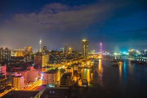 paesaggio urbano della città di macao, cina foto