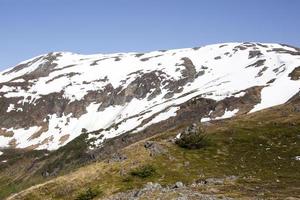 montagna primavera paesaggio al di fuori Juneau cittadina foto