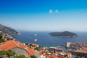 il vecchio cittadina di dubrovnik, Croazia foto