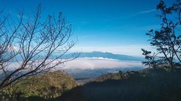 paesaggio di blu cielo e nuvole foto