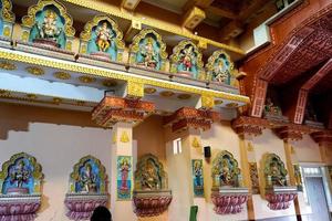 interno di siddhivinayak tempio a rhenock, sikkim foto