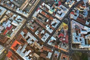 città superiore Visualizza su luce del giorno foto