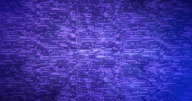 astratto sfondo di blu computer circuito tavole digitale hi-tech futuristico di Linee e puntini foto