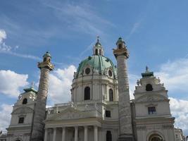 Karlskirche Chiesa nel vienna foto