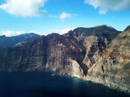 los gigantes scogliere su tenerife, aereo Visualizza foto