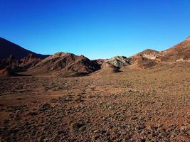 aereo Visualizza di teide nazionale parco su tenerife, Spagna foto