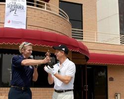 Jack Wagner bradley bellat il 4 ° annuale Jack Wagner celebrità golf classico per beneficiare il leucemia linfoma società golf torneovalencia nazione clubvalencia capril 27 20102010 foto