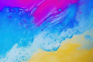 colore spruzzo nel acqua sfondo foto