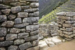 machu picchu in Perù foto