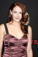 amanda righetti in arrivo a il Venerdì il 13 ° 2009 prima a manns villaggio Teatro nel los angeles circa su febbraio 9 20092009 foto