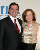 Peter chernin e moglie meganmuseum di tv Radio galabeverly hilton beverly colline canovember 7 20052005 foto