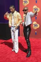 los angeles giu 5 vaffanculo lee e sottile jxmmi di ra sremmurd a il 2022 mtv film e tv premi a imbonitore appendiabiti su giugno 5 2022 nel Santa monica circa foto