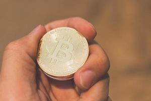monete bitcoin, concetto di valuta digitale