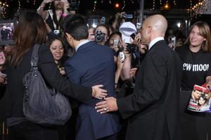 taylor lautner in arrivo a il nuovo Luna premieremanns Westwood villaggio theaterwestwood canovember 16 20092009 foto