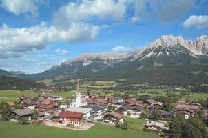 ellmau am selvaggio Kaiser nel tirolo ,Austria foto