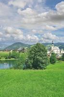 villaggio di reit sono alpbachtal,tirolo,austria foto