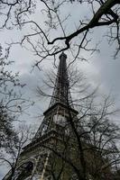 la torre eiffel a parigi, francia foto