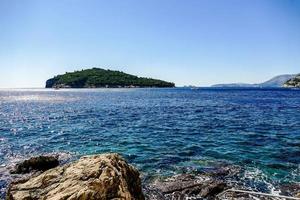 il Adriatico mare nel Croazia foto