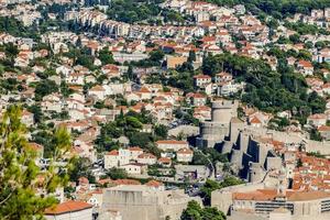 Visualizza di dubrovnik, Croazia foto