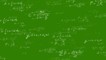 casuale matematica equazione formula testo sfondo insegnamento ingegneria, insegnamento equazioni e formule sfondi per insegnamento verde schermo sfondo foto