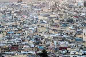 Visualizza di Marrakech, Marocco foto