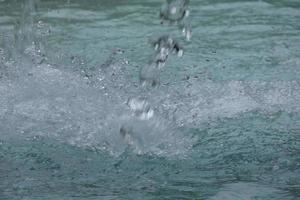 spruzzi acqua nel città fontane foto